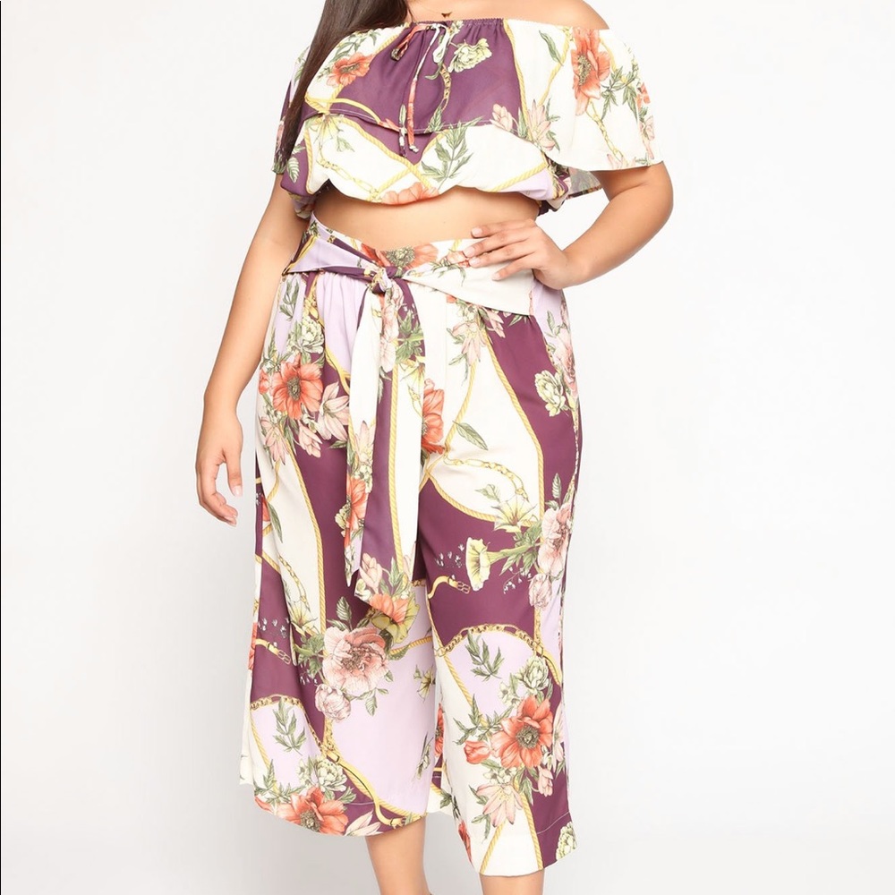 Tanya Matching Pant Set